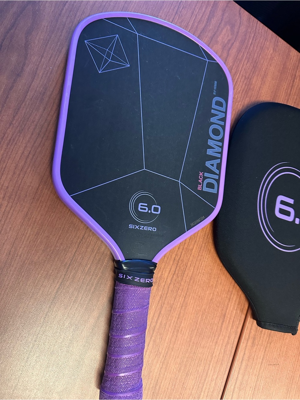 Diamond 6.0 Purple Pickleball Paddle
